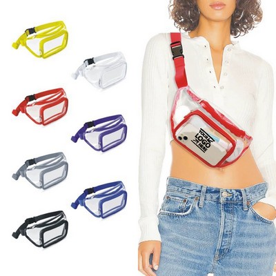 Adjustable Clear Stadium Fanny Pack