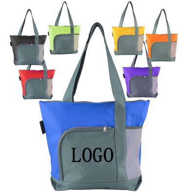Go Getter Two-Tone Tote Bags