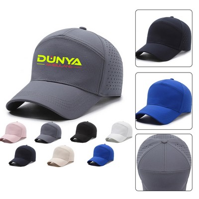 Quick Dry Baseball Cap for Men Women