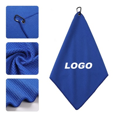 Microfiber Golf Towel with Mountain Buckle