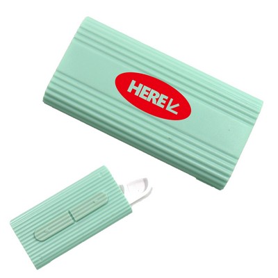 Portable Rectangular Dental Floss Case