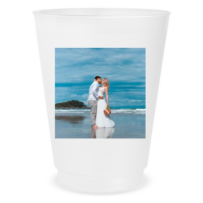 16 Oz. Frosted Photo Cups