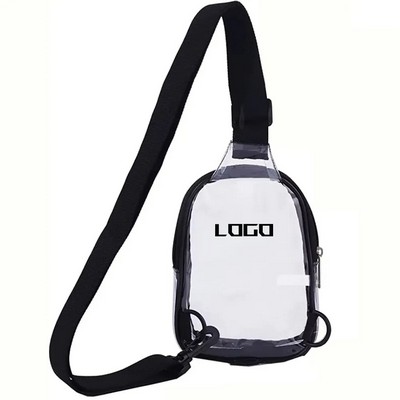 Clear PVC Shoulder Bag