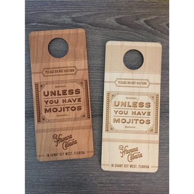 Hardwood Door Hanger