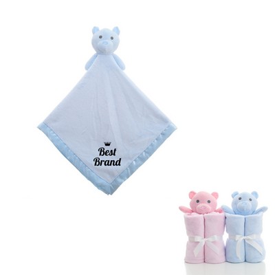 Bear Baby Soothing Towel Blanket