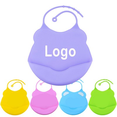 Silicone Waterproof Baby Bib