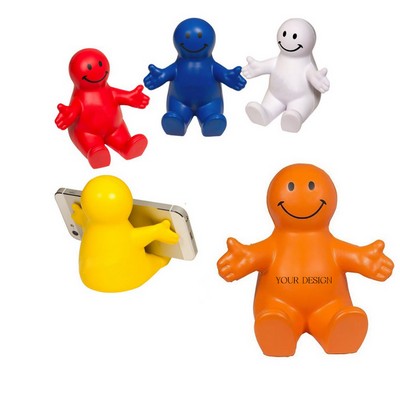 Smile Face Stress Reliever Phone Holder