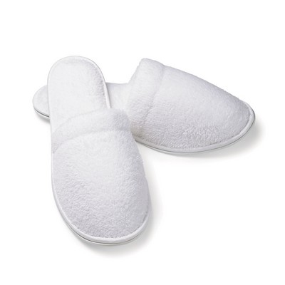 Women's Closed Toe Micro Terry Slipper (Overseas - Embroidered)