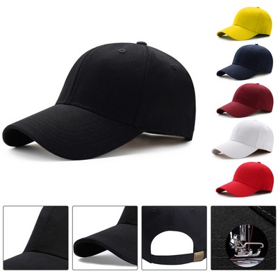 Classic Low Profile Cotton Baseball Cap