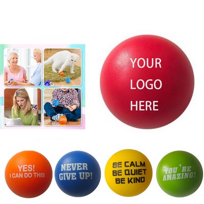 Colorful Motivational Stress Relief Balls
