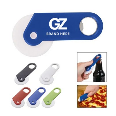 Pizza Cutter With Bottle Opener